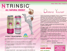 Tablet Screenshot of ntrinsicenergy.com